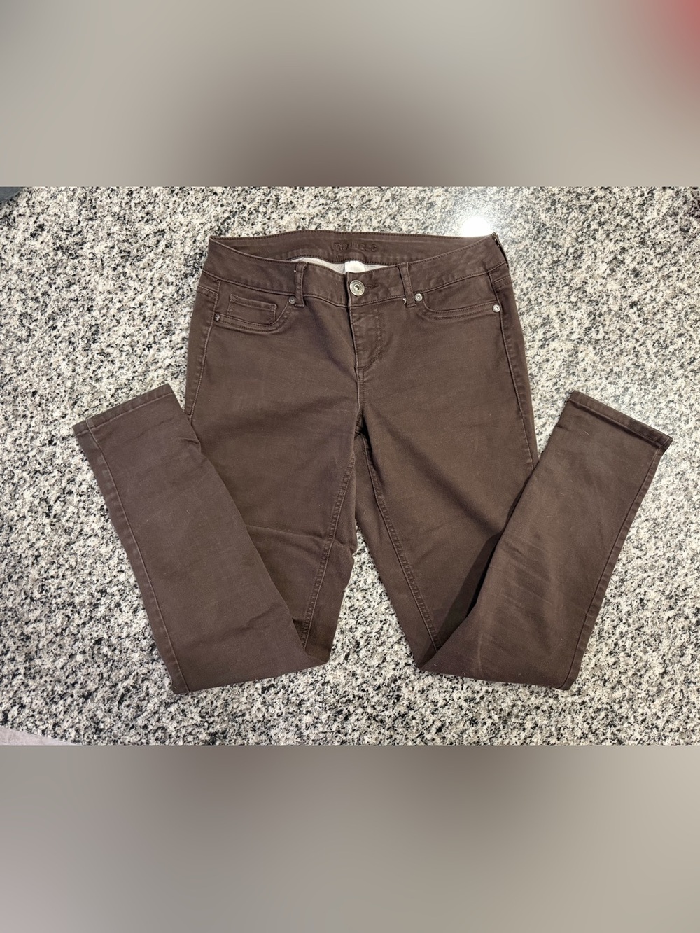 Maurices Chocolate Brown Slim Jeans